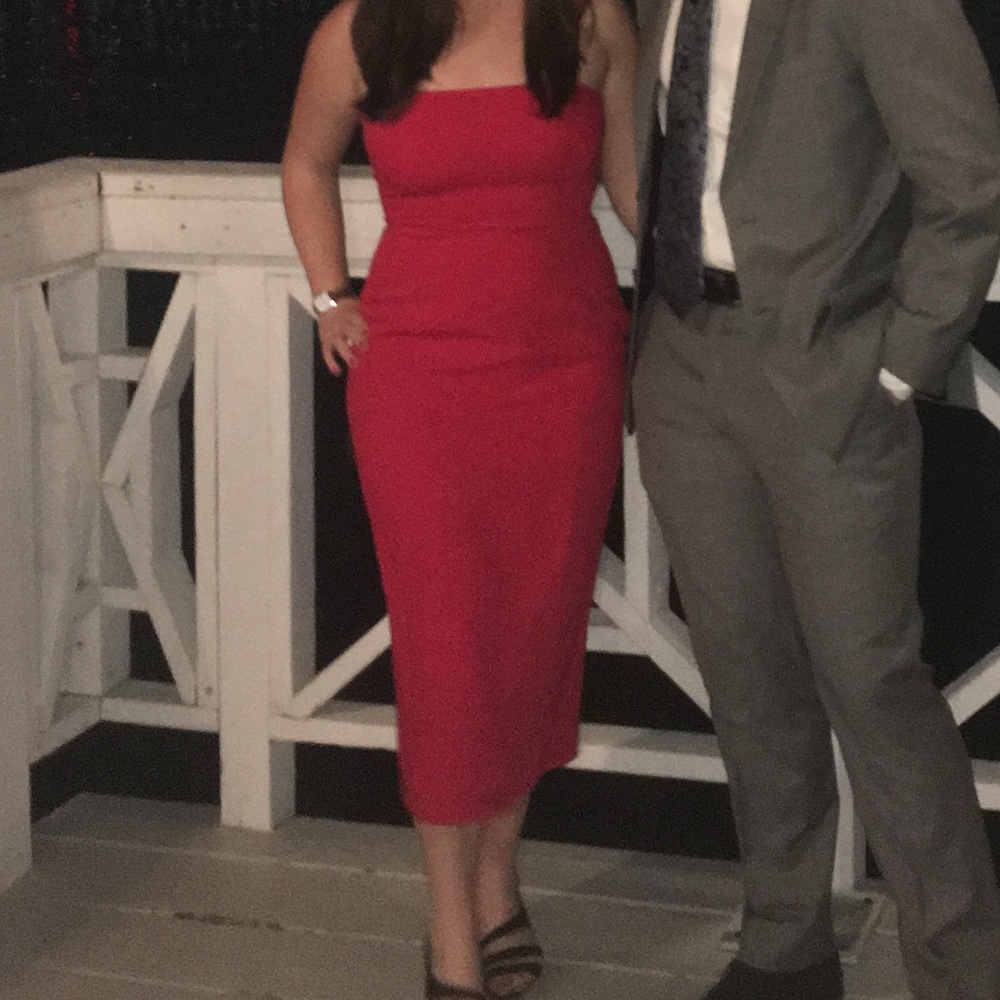 This dress is so hot! Wore to a wedding once.